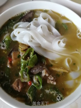 剩菜河粉的做法