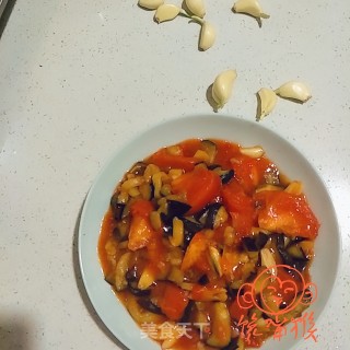 蒜烧双茄的做法