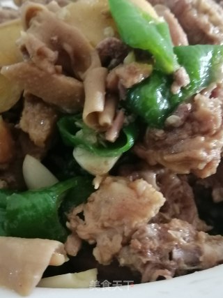 韭菜炒鸭的做法