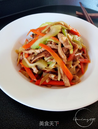 家常炒肉丝的做法