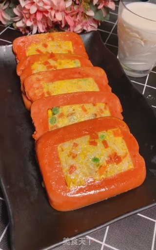 火腿早餐饼的做法