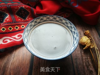 黑芝麻花生米浆的做法