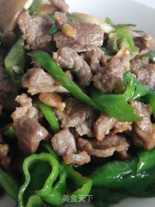 辣椒炒牛肉的做法