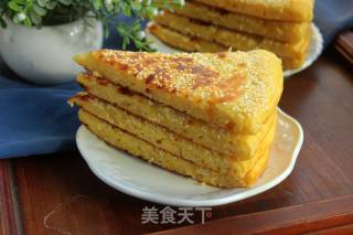 #家常饼#燕麦红薯饼的做法