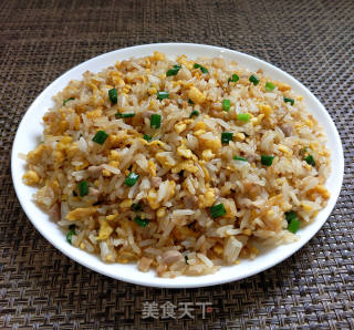 萝卜干蛋炒饭的做法