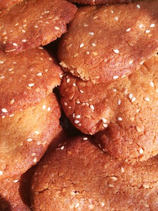 燕麦芝麻酥的做法