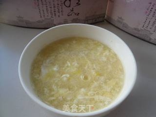 鸡蛋玉米羹的做法