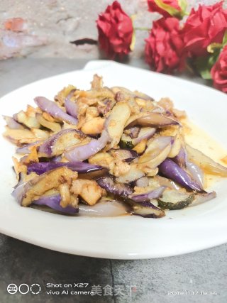 咸鱼肉末炒茄子的做法