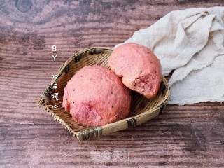 火龙果馒头的做法