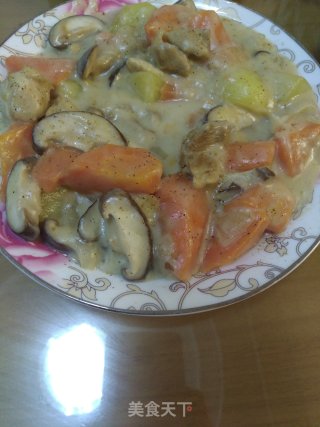 奶油炖菜的做法