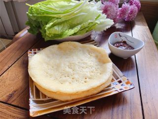 玉米烙糕（炫技作品）的做法
