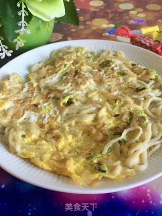 “家常饼”面条蛋饼