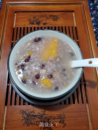 花生红豆番薯粥的做法