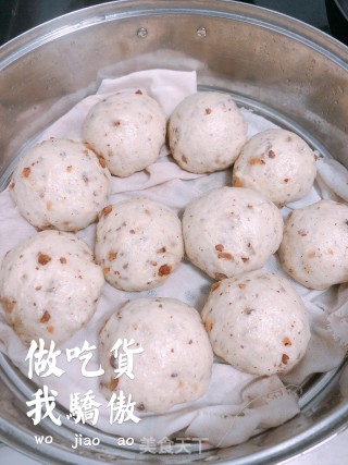 红枣白糖馒头——给女儿备的早餐的做法