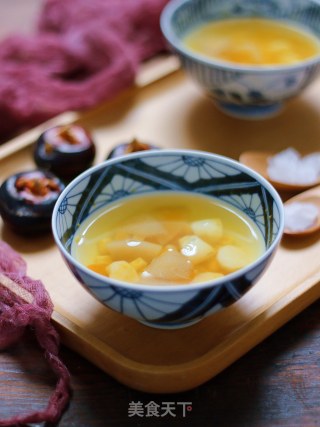 南瓜玉米马蹄梨子饮的做法