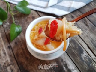 虫草花雪梨稀饭的做法