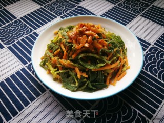 榨菜红薯面条菜的做法