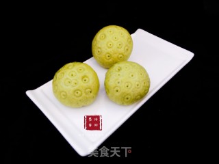 花样面点 莲蓬豆沙包的做法