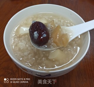 电炖锅山药苹果红枣粥的做法