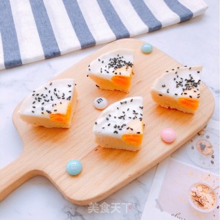 好吃不上火的三文鱼鸡蛋蒸糕的做法