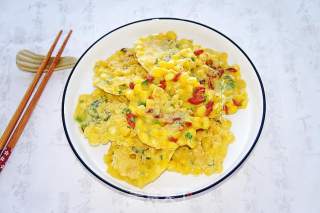 快手早餐饼的做法