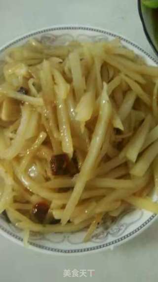 素炒土豆丝的做法