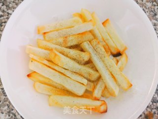 烤薯条的做法