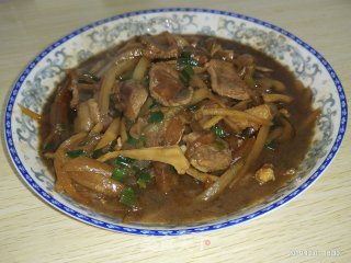 白萝卜炒牛肉的做法