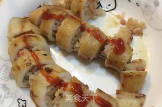 鱿鱼包饭的做法