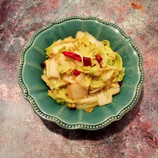醋溜白菜的做法