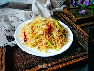 快手家常菜→酸辣土豆丝的做法