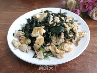 红凤菜炒蛋的做法