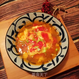 西红柿鸡蛋汤的做法