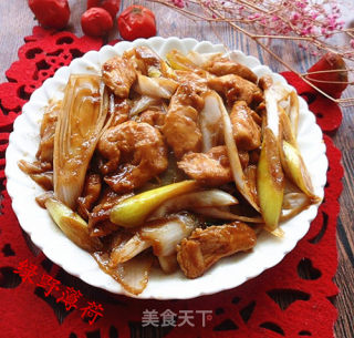 快手小炒——葱爆鸡片的做法