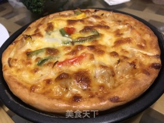 鲜虾披萨的做法