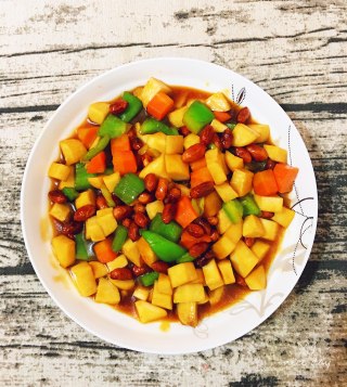 宫保杏鲍菇的做法
