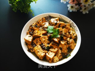 香椿酱烧豆腐的做法