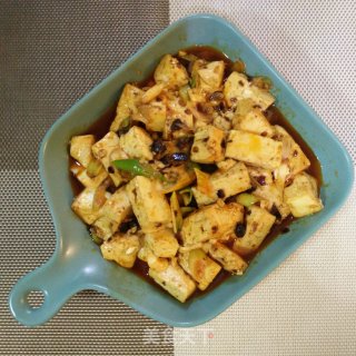 老干妈烧嫩豆腐的做法