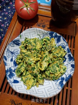 韭菜炒鸡蛋的做法