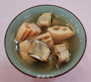 排骨莲藕清汤的做法