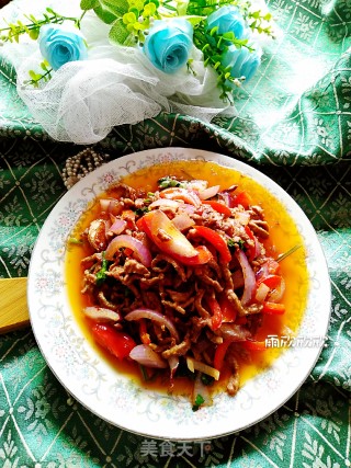 小炒牛肉丝的做法