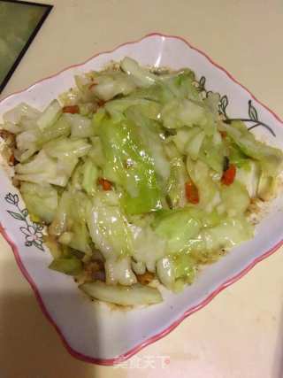 猪油包菜的做法