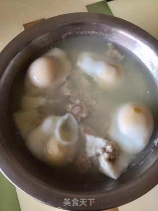鸡蛋肉汤的做法