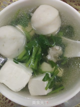西洋菜豆腐汤的做法