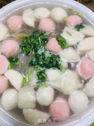鱼丸萝卜丝汤的做法