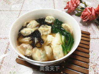 肉末山药小馄饨的做法