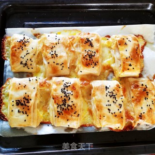 地瓜夹心芝士烤饼的做法