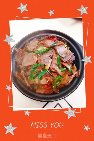 蒜苗炒酱牛肉的做法