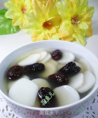 黑枣年糕汤的做法