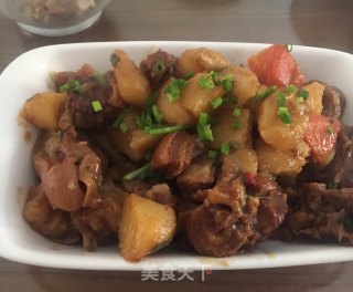 红烧羊排炖土豆的做法